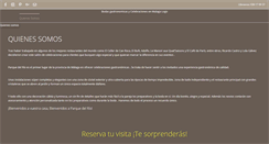 Desktop Screenshot of parquedelrio.net